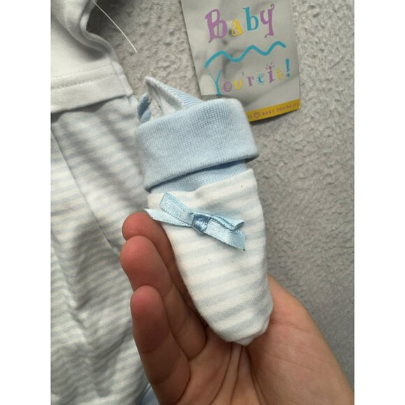 Baby Youre It! Infant Romper & Mittens Set #7458 - Picture 6 of 10